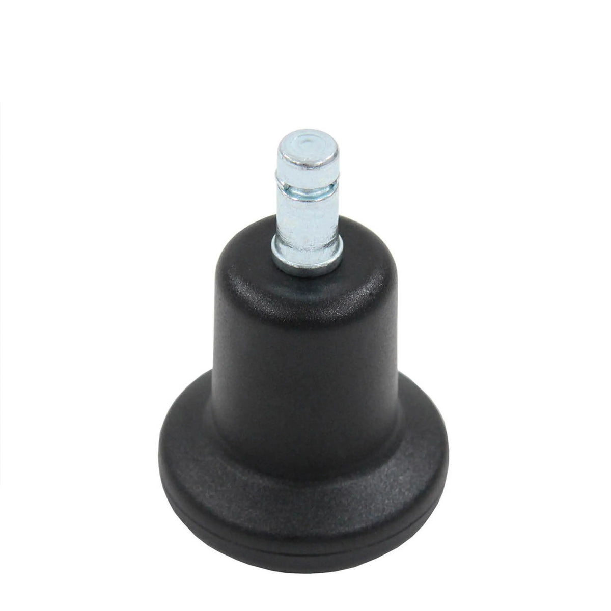 Sorte glidere til stoleben 5 x STAND Nr. 10 med 10 mm metalstift til alle gulve fra hjh OFFICE