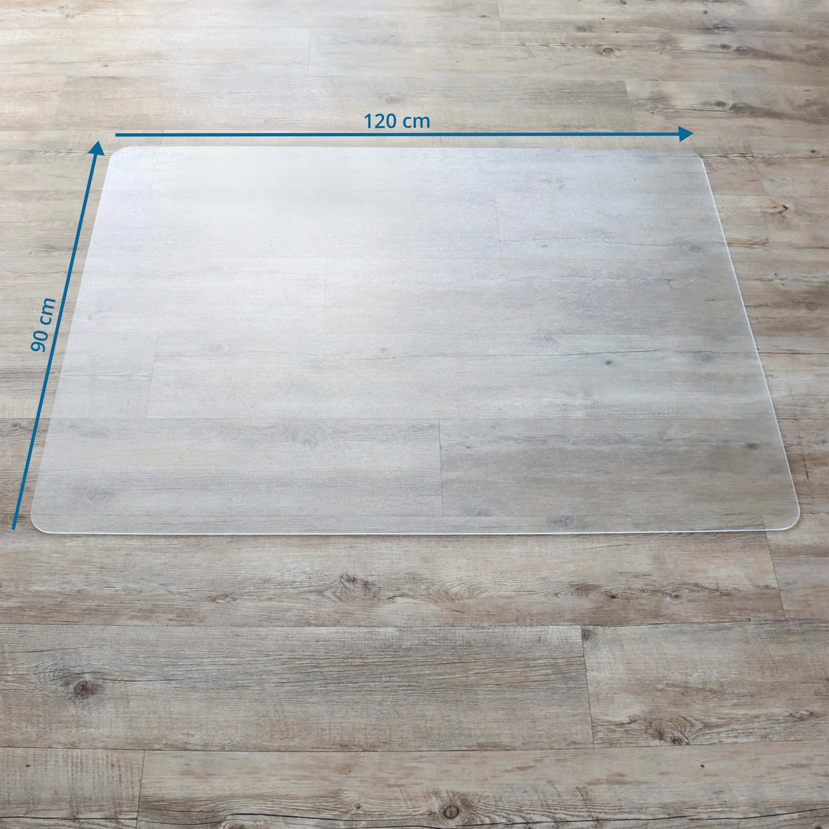 Målvisning af Gulvbeskyttelsesmåtte PUNOMAT med 120 × 90 cm fra Kottig