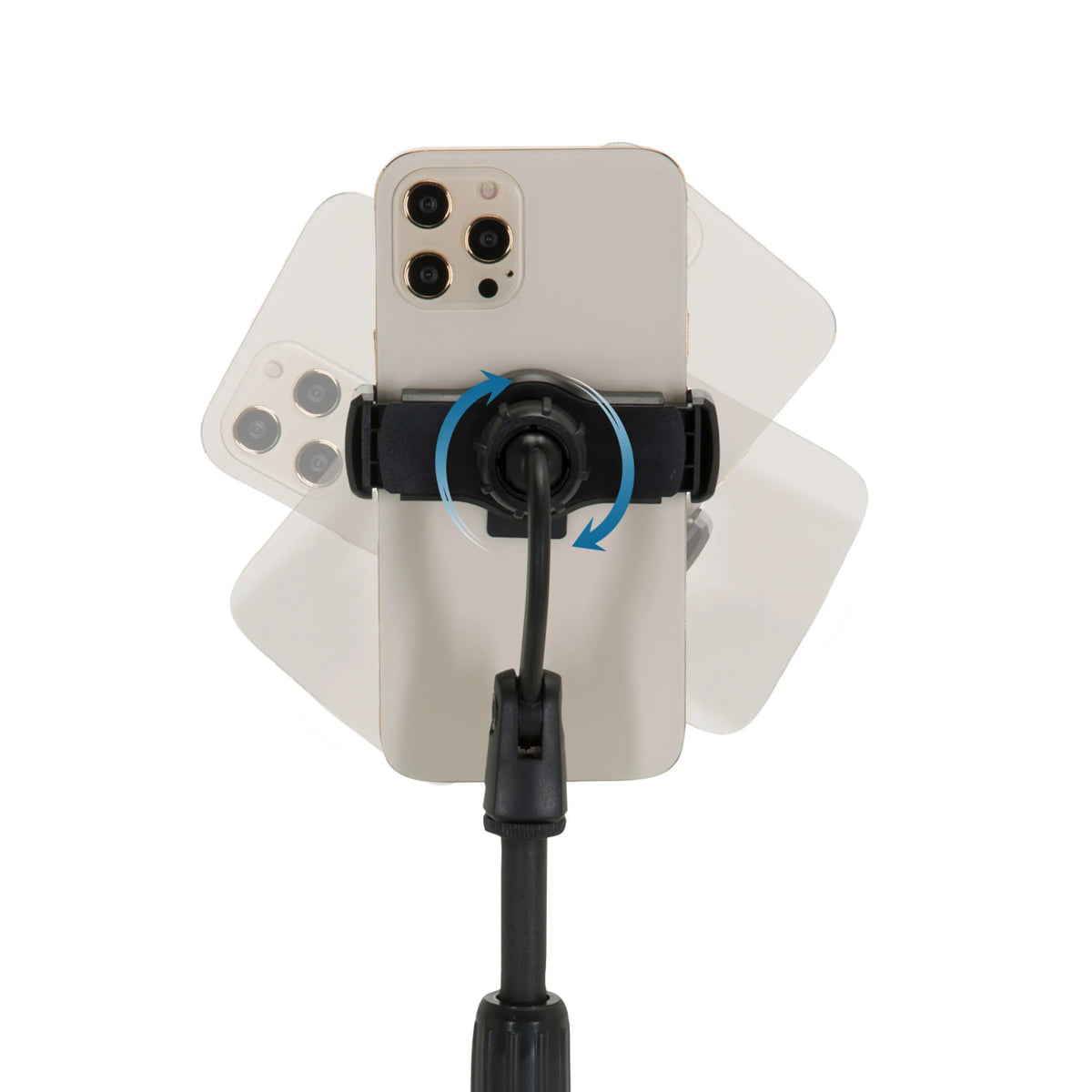 360-graders rotationsmekanisme på Holder til mobiltelefon & tablet FLEXMOBI II fra hjh OFFICE