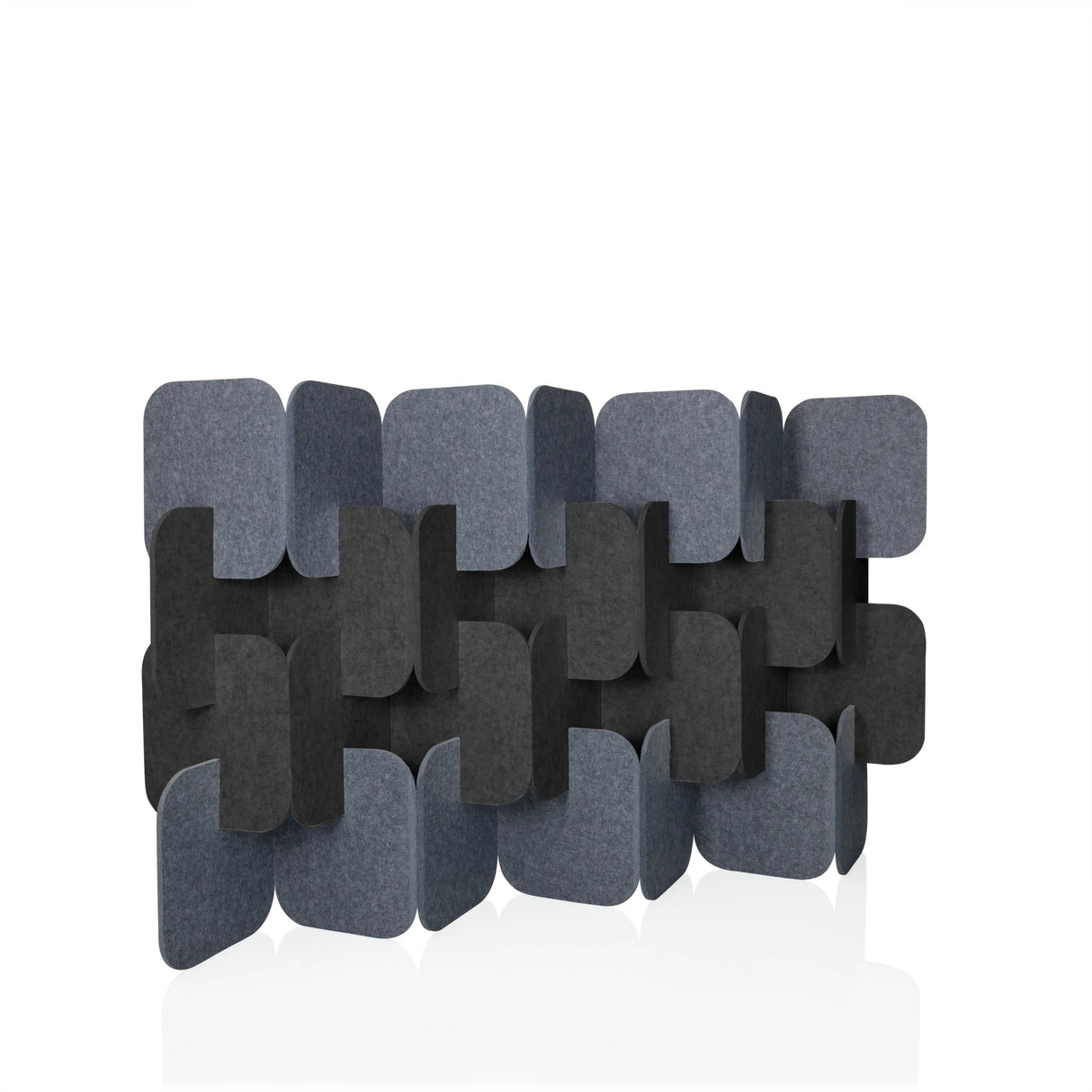 FLEXMIUT PLUG | 4-delt sæt (H x B x D) 114 x 174 x 25 cm - Skillevæg
