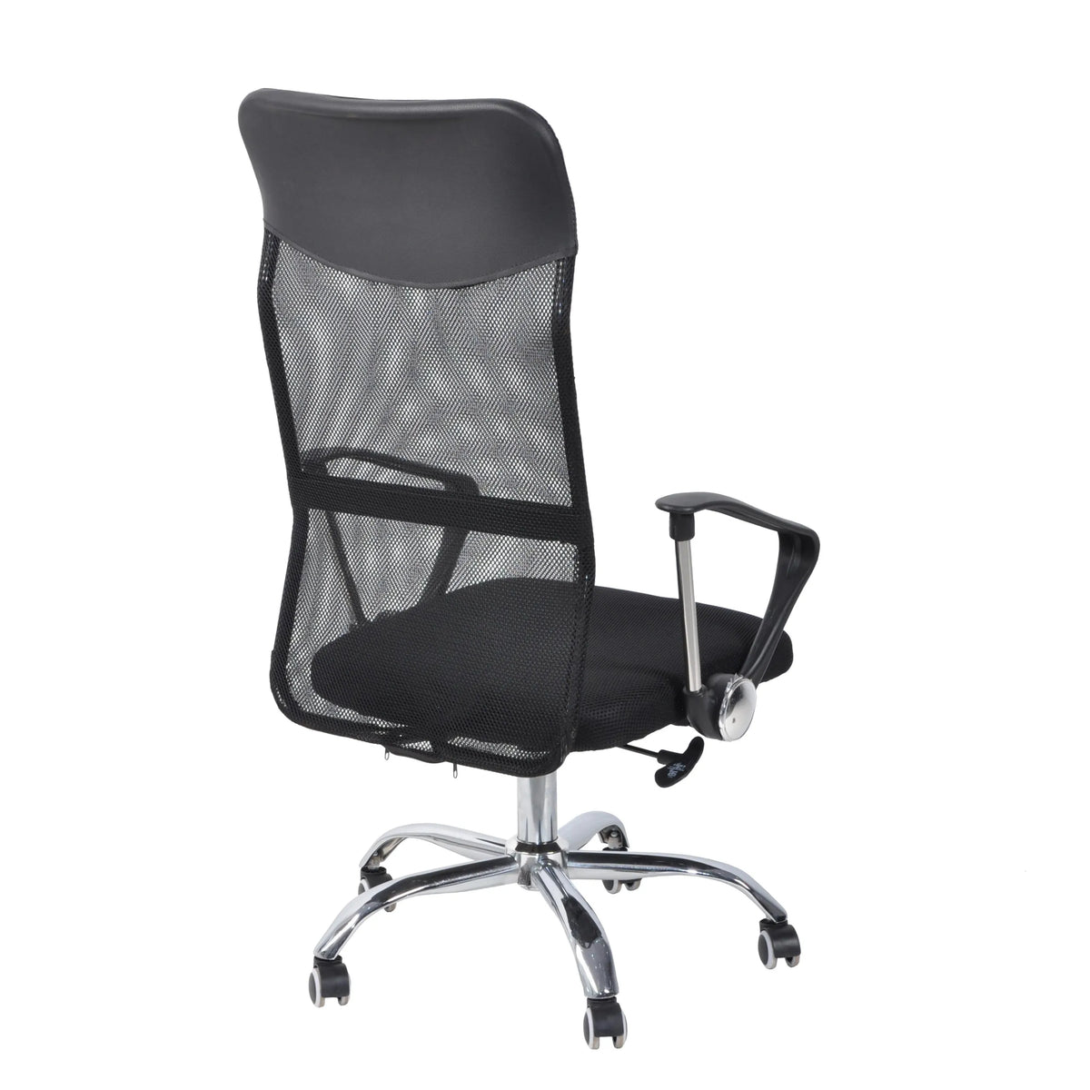 Home Office chefstol Stryka Net med netryglæn i sort på stjernefod fra hjh OFFICE
