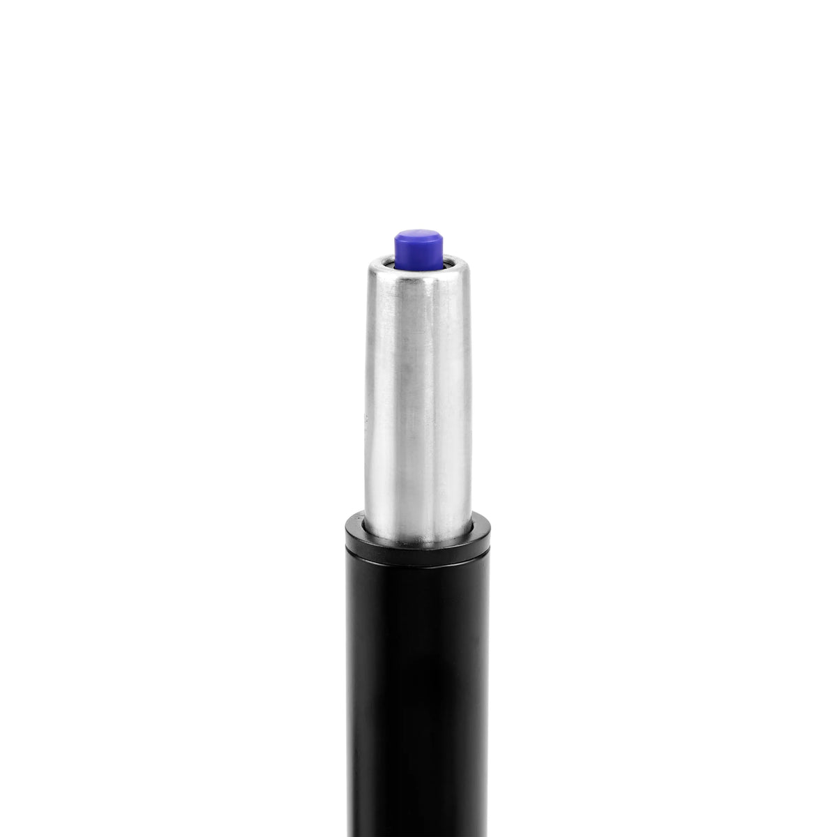 Udkørt gasfjederstempel på ståstøtte Balance Sit Ergo i sort med blå knap fra hjh OFFICE