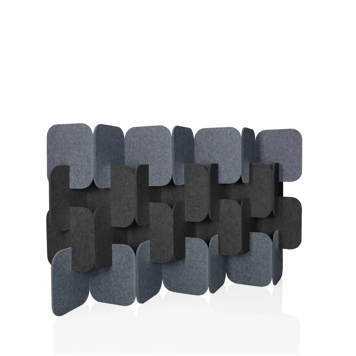 FLEXMIUT PLUG | 4-delt sæt (H x B x D) 114 x 174 x 25 cm - Skillevæg