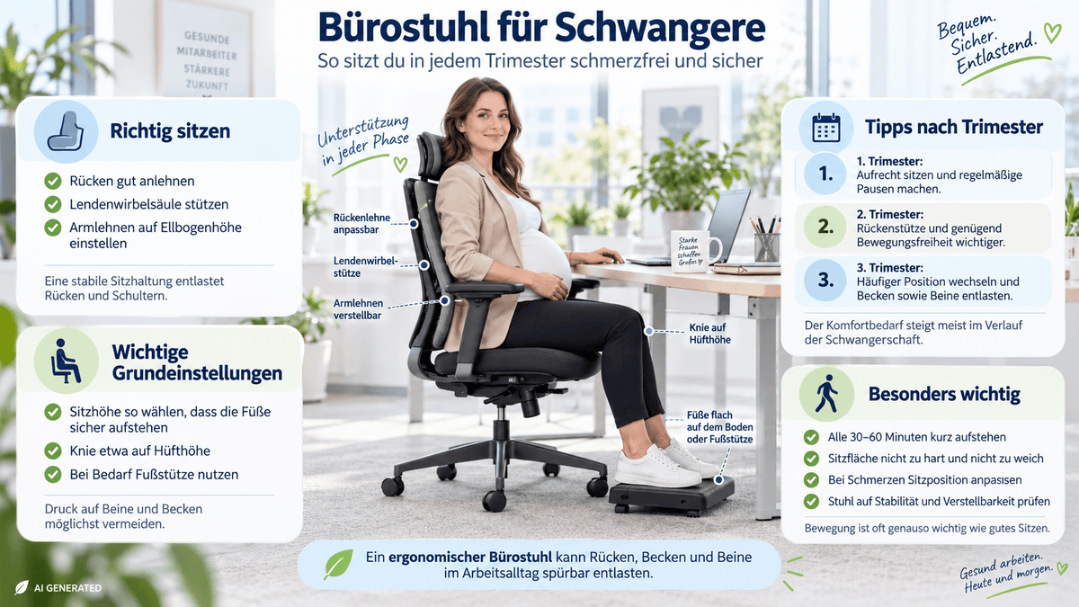 bürostuhl für schwangere - buerostuhl24