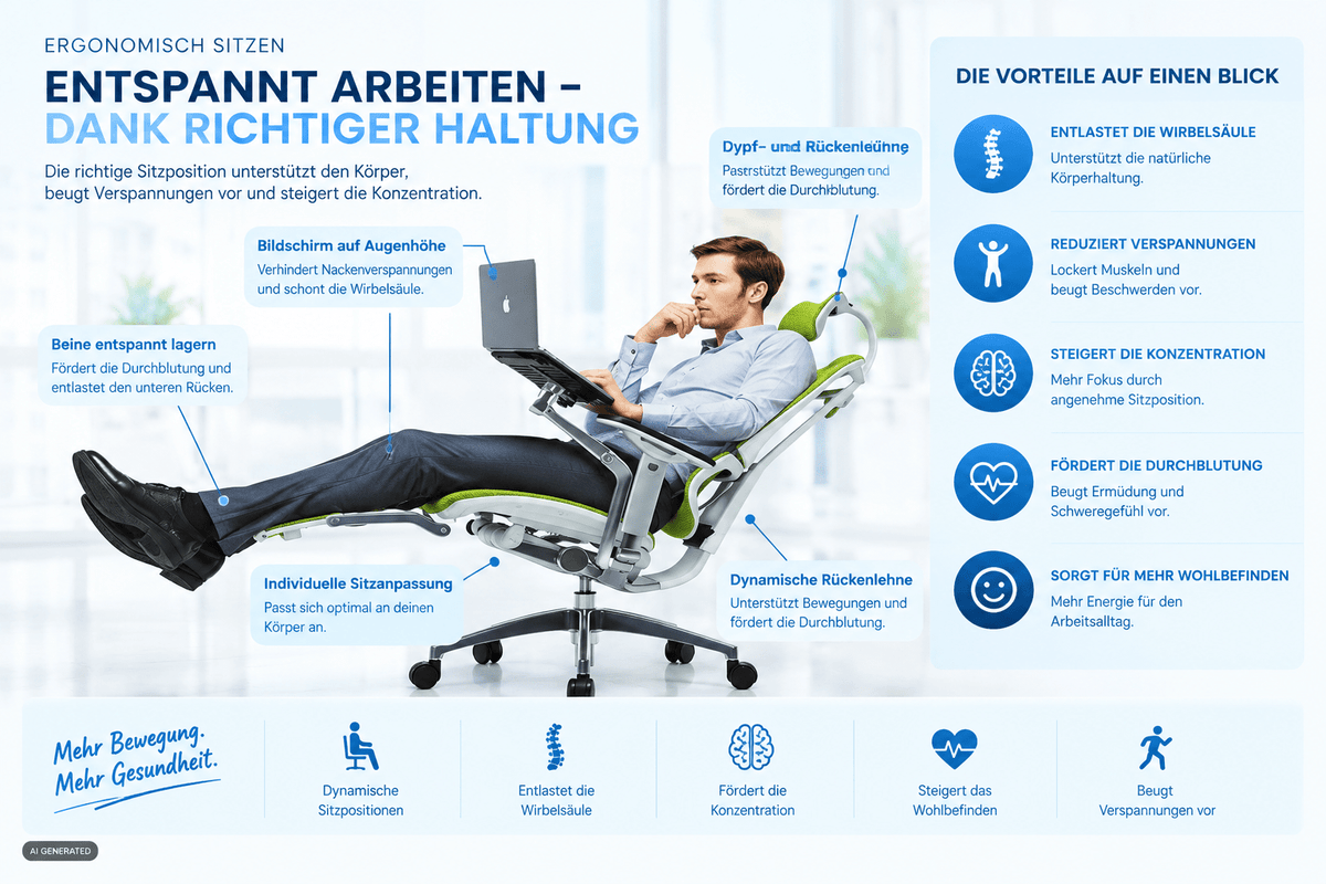 lumbalbereich bürostuhl - buerostuhl24