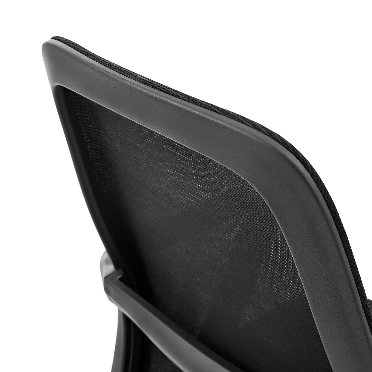 Schwarze Netzrückenlehne des Homeoffice-Bürostuhls Explorer von MyBuero
