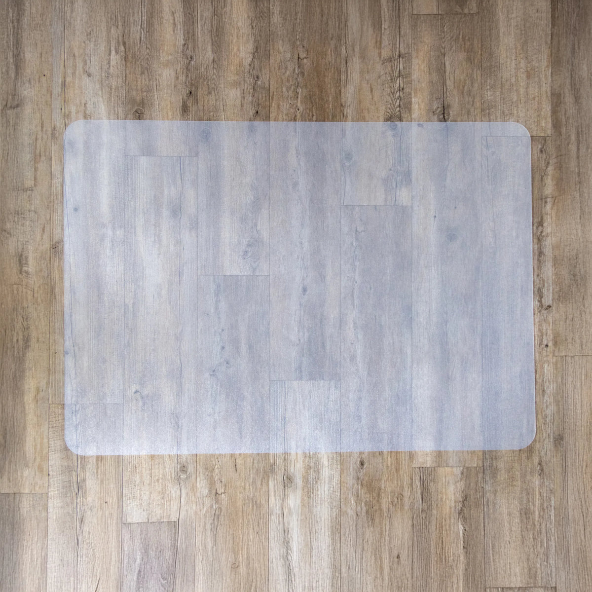 Mælkehvid Gulvbeskyttelsesmåtte FORTIFLEX til hårde gulve, 120 x 90 cm fra hjh OFFICE