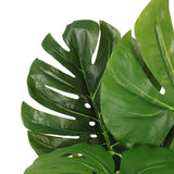 Grønne blade fra den Kunstige plante MONSTERA I fra hjh OFFICE