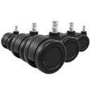 5x ROLO COLOR 60 11mm/60mm Hårde gulve - Stolehjul 