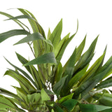 Grønne blade fra den Kunstige plante MANGO fra hjh OFFICE