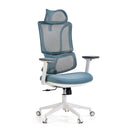 ERGOMY W | Stof / Mesh | Stel: Hvid - Prof kontorstol 