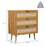 Måltegning af Kommode BOHEO K med 80 × 40 cm og maksimal belastning på 50 kg fra hjh LIVING