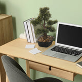 Kunstige plante BONSAI som en lille bonsai i en sort potte på et skrivebord fra hjh OFFICE
