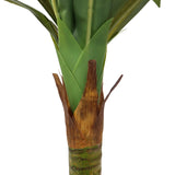 Stammebase og grønne blade på den Kunstige plante DRACAENA I fra hjh OFFICE
