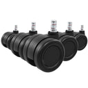 5x ROLO COLOR 60 11mm/60mm Hårde gulve - Stolehjul 