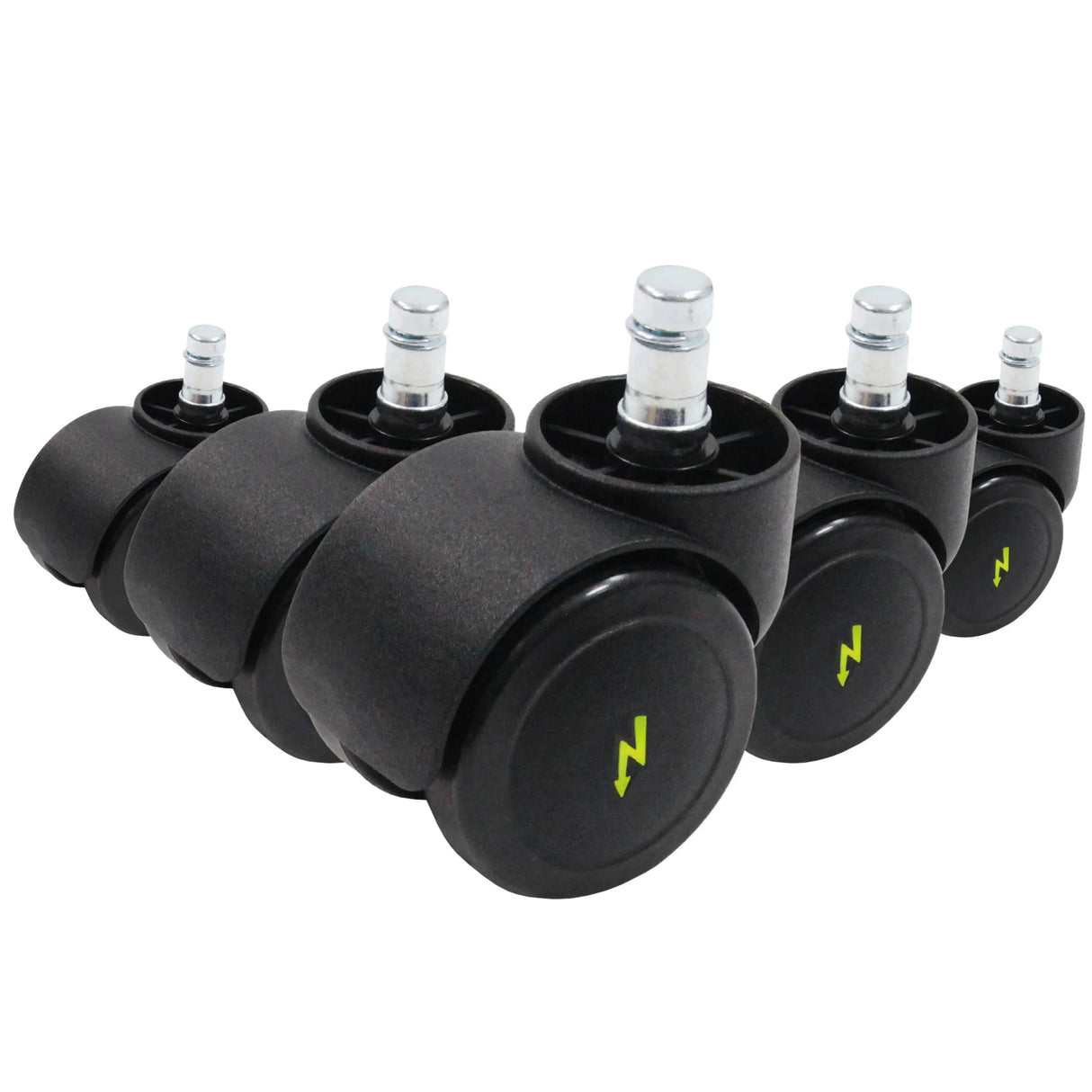 5x ROLO ESD 11mm/50mm Hårde gulve - Stolehjul 