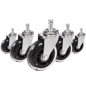 5x ROLO SKATE CT 11mm/75mm | Hartböden - Stuhlrollen - buerostuhl24
