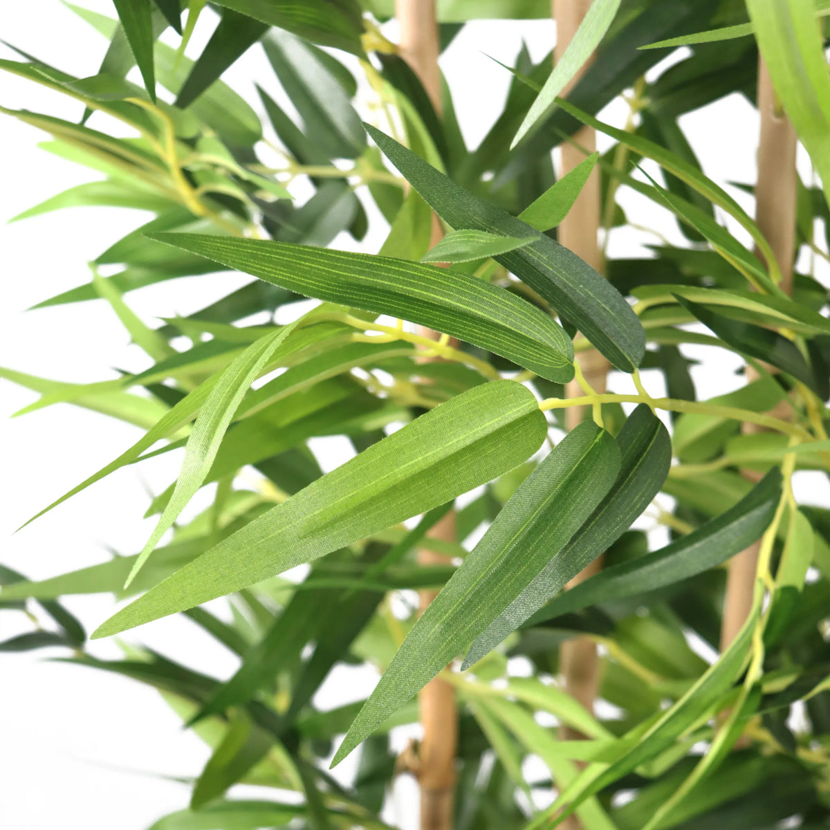 Grønne blade og stilke fra den kunstige plante BAMBUS I fra hjh OFFICE