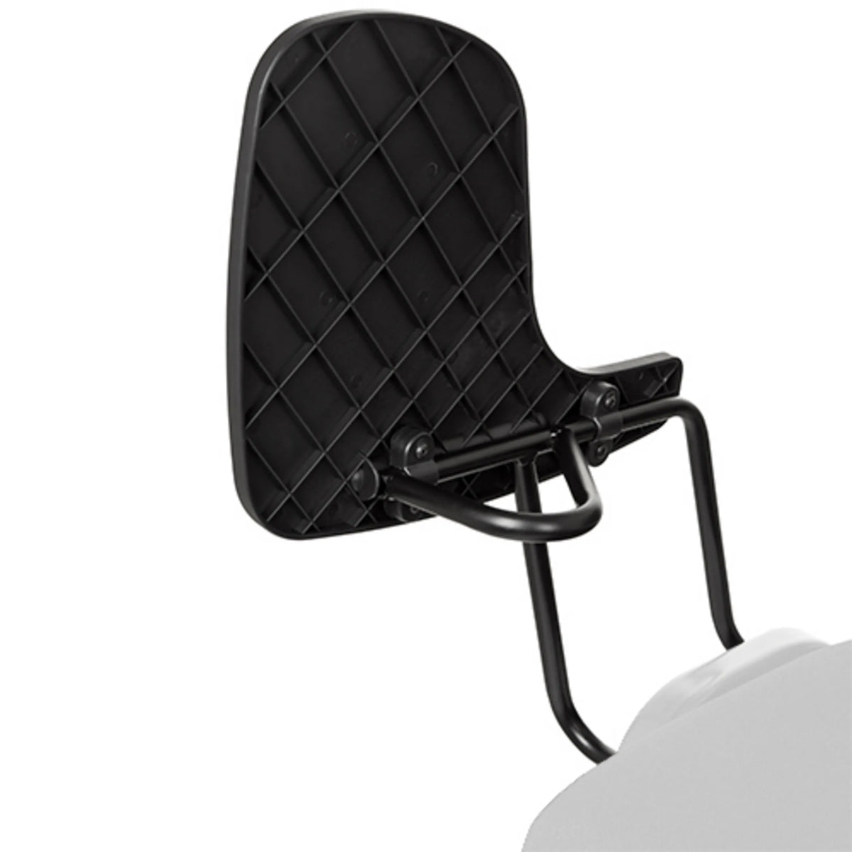 Bagsiden af den sorte skrivebakke til Stol med fire ben TABLET XT 600 fra hjh OFFICE