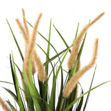 Beige-grønne græsser fra den kunstige plante CORTADERIA I med dunede blomsterstande fra hjh OFFICE