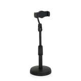 Sort Holder til mobiltelefon & tablet FLEXMOBI II med justerbar fod og holder fra hjh OFFICE