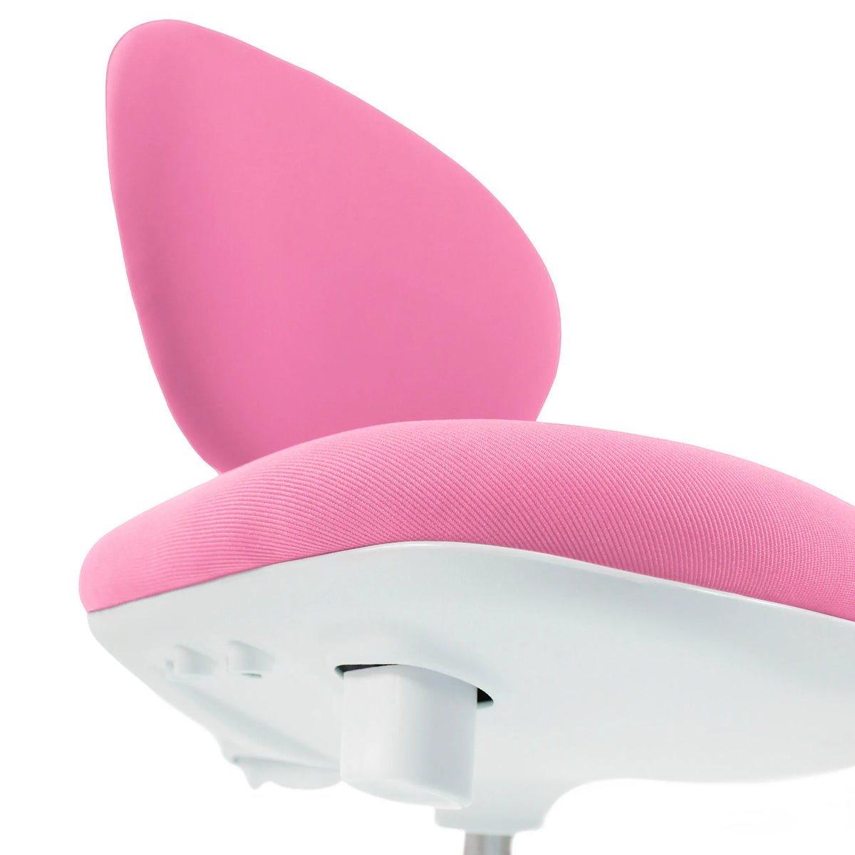 Sæde og ryglæn på Drejestol til børn KID VIVO i pink fra hjh OFFICE