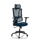 ERGOMY | Stof / Mesh | Stel: Sort - Home Office kontorstol 