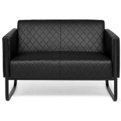 ARUBA BLACK | 2-Sitzer - Lounge Sofa - buerostuhl24