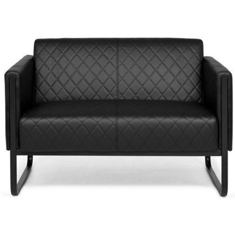 ARUBA BLACK | 2-Sitzer - Lounge Sofa - buerostuhl24
