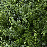 Grønne blade fra LEAFLUXE 2 plantemåtte fra hjh LIVING