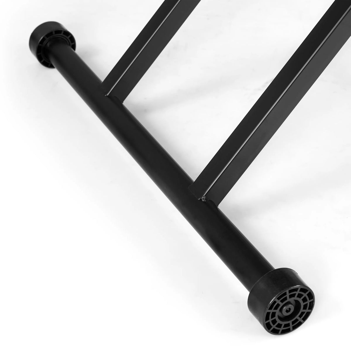 Sort metalstel med plastglidere til møblet Worktime Lift fra hjh OFFICE