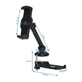 Måltegning af Holder til mobiltelefon & tablet FLEXMOBI III med en højde på 17 cm fra hjh OFFICE