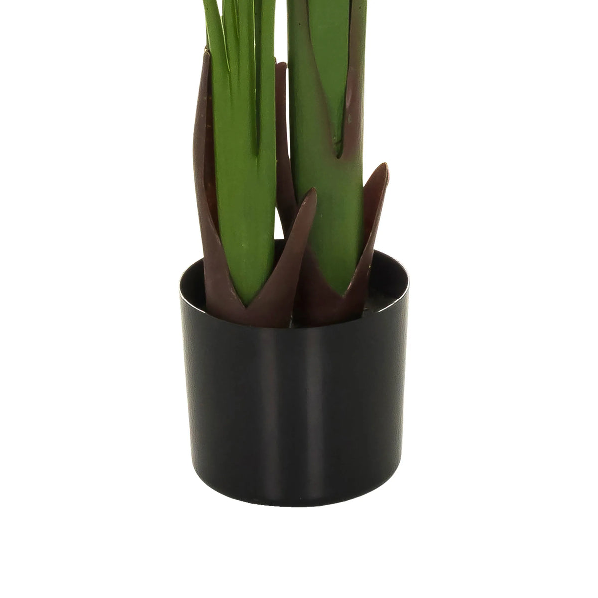 Nederste del med sort plantepotte af den Kunstige plante BANANE fra hjh OFFICE