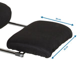 Maße der Fußstütze des Homeoffice Chefsessel RELAX CL190 mit 20 cm Breite und 38 cm Tiefe von MyBuero