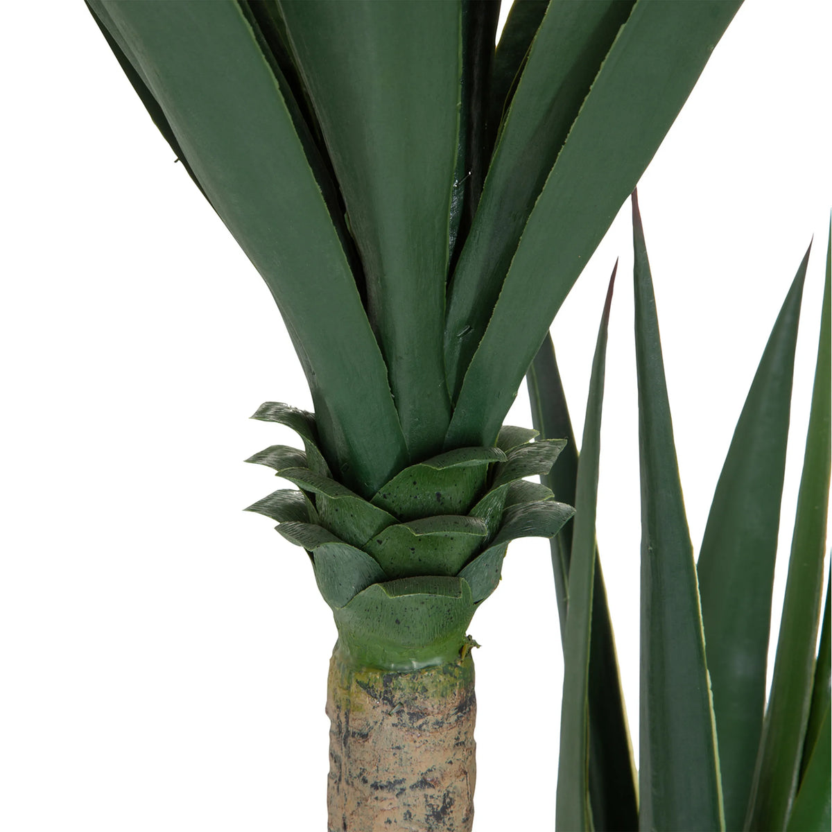 Stamme og bladfæste på den kunstige plante YUCCA i grøn fra hjh OFFICE