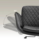 Drejbar armlæn til Home Office kontorstol Criss-Cross 10 med et justeringsområde fra 90° til 180° fra hjh LIVING