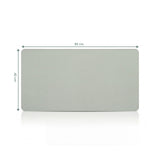 Målvisning af Skriveunderlag Padflux Clean med 80 × 40 cm fra hjh OFFICE