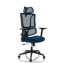 ERGOMY | Stof / Mesh | Stel: Sort - Home Office kontorstol 