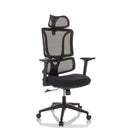 ERGOMY | Stof / Mesh | Stel: Sort - Home Office kontorstol 