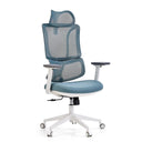 ERGOMY W | Stof / Mesh | Stel: Hvid - Prof kontorstol 