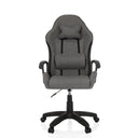 Spillestol GAMEBREAKER W01 i grå og sort med nakke- og lændepude fra MyBuero