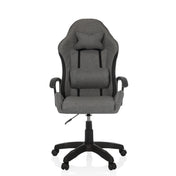 Spillestol GAMEBREAKER W01 i grå og sort med nakke- og lændepude fra MyBuero