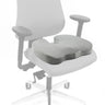 Grå Sædehynden MEDISIT VIII med ergonomisk form på en kontorstol fra hjh OFFICE