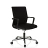 Sort Professionel kontorstol MOVE-TEC 3D med armlæn og blank stjernefod fra hjh OFFICE