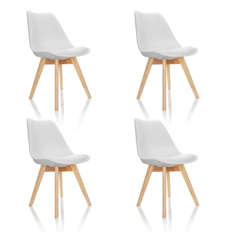 SCANDI 4 | 4er Pack - Schalenstuhl - buerostuhl24